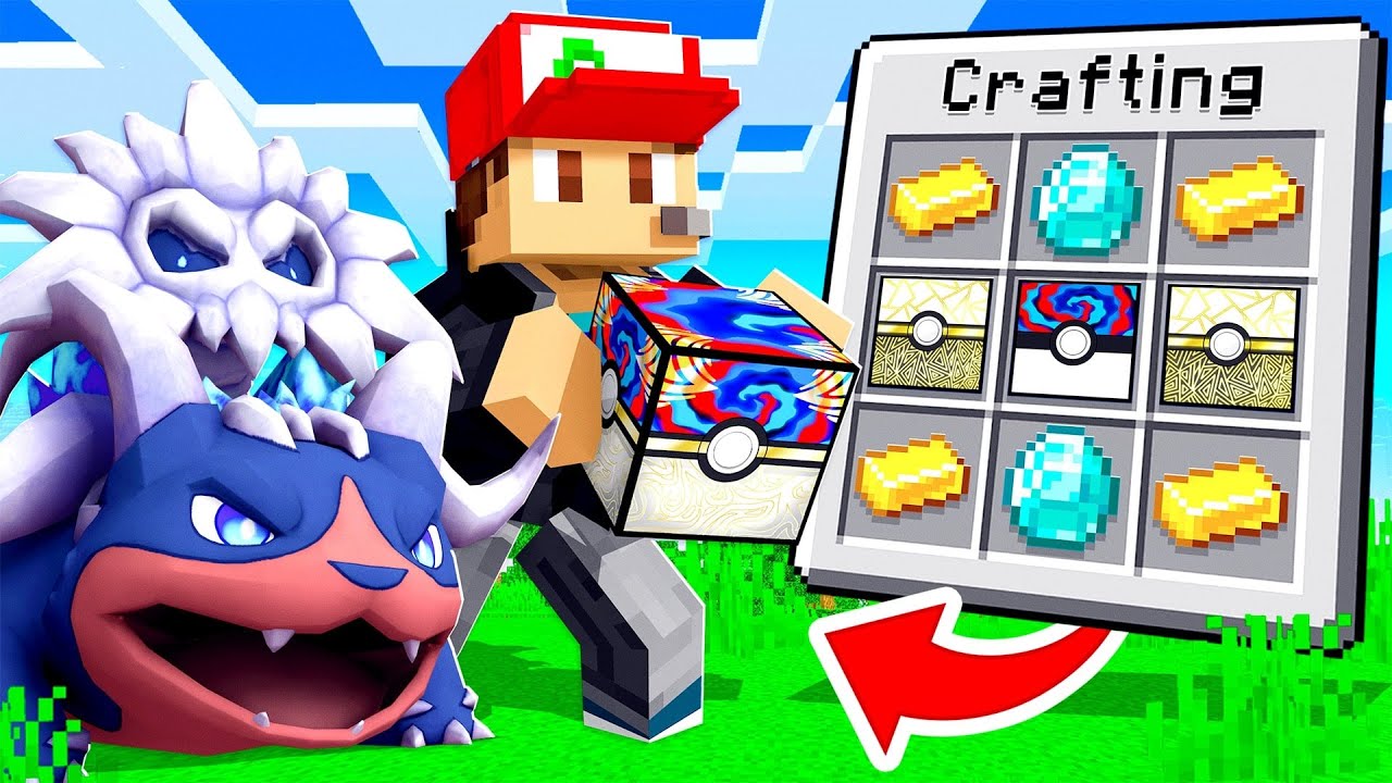 UPGRADING LUCKY BLOCKS To Get **FUSION** POKEMON!