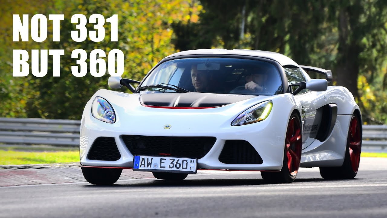 Driving Lotus Exige 360 Cup on the Nürburgring