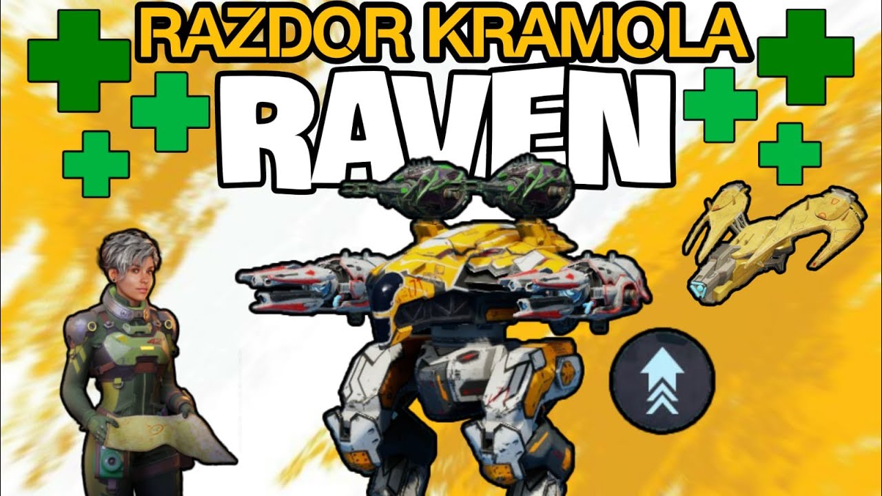 Razdor Kramola Raven with Kestrel & Jump Unit | War Robots