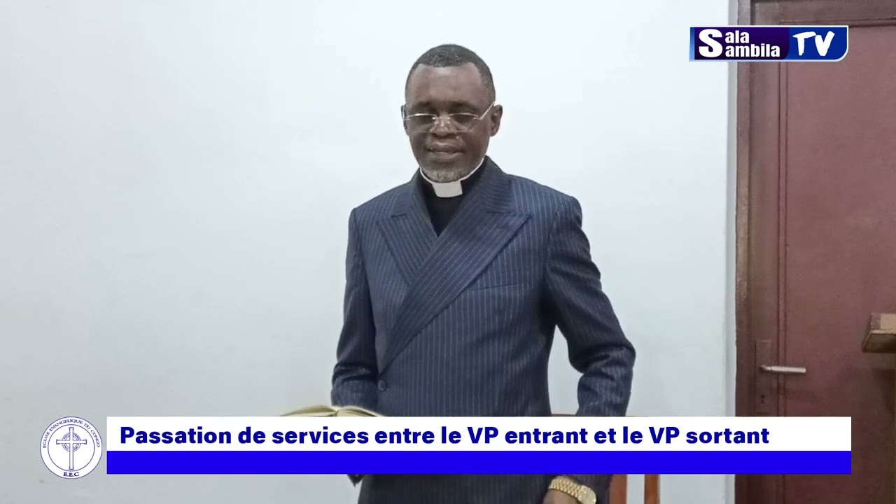 Sala sambila TV - Installation du nouveau Vice-Président de l'Eglise Evangélique du Congo