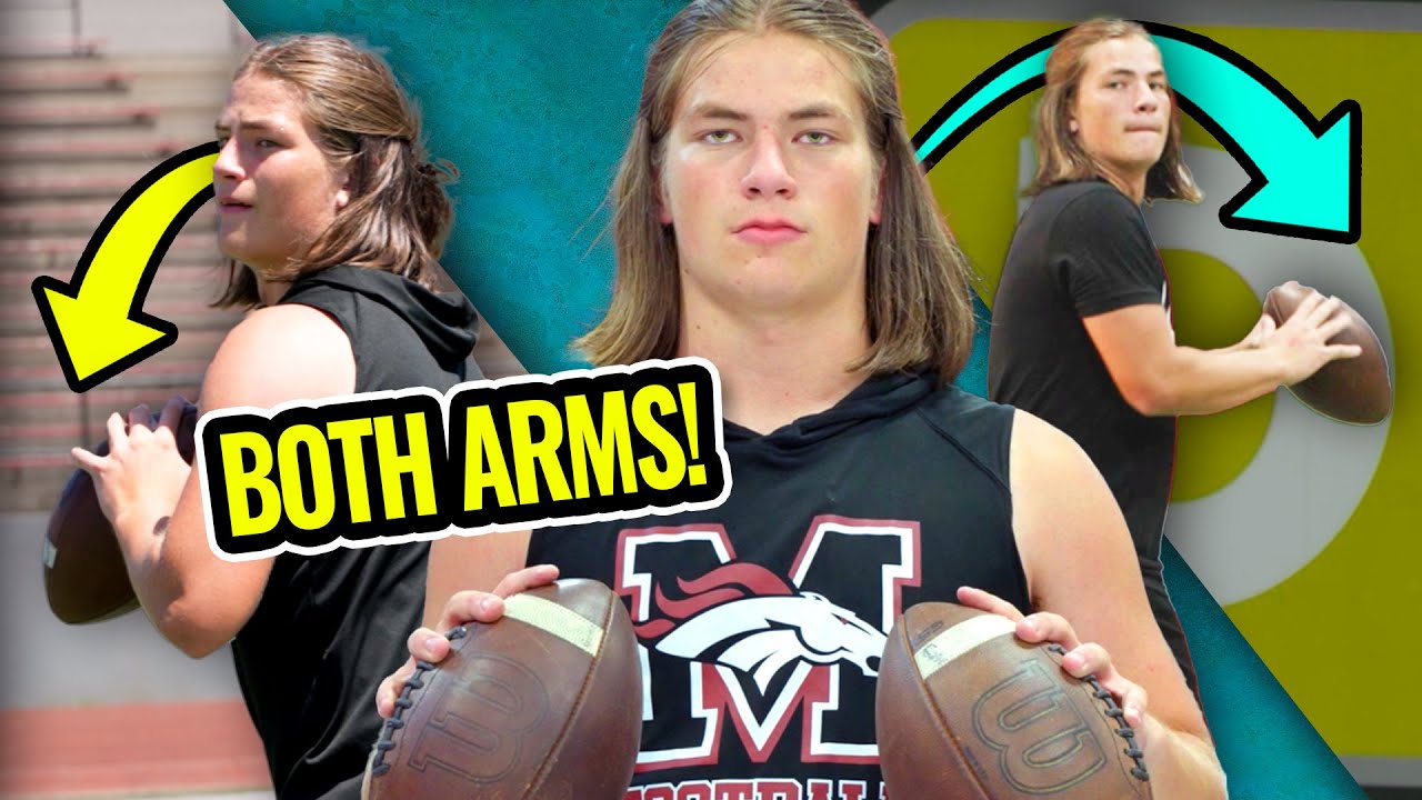 «Нет другого такого квотербека, как я». У Майки Гоу пушка из ОБЕИХ РУК! Первый квотербек НФЛ, игр...