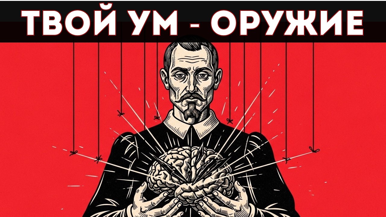7 ТЁМНЫХ УРОКОВ: КАК ПРЕВРАТИТЬ ИНТЕЛЛЕКТ ВО ВЛИЯНИЕ: МАКИАВЕЛЛИ