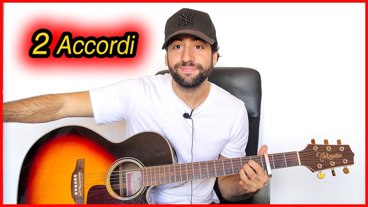 2 Accordi 🎸 4 Canzoni Facilissime alla Chitarra!