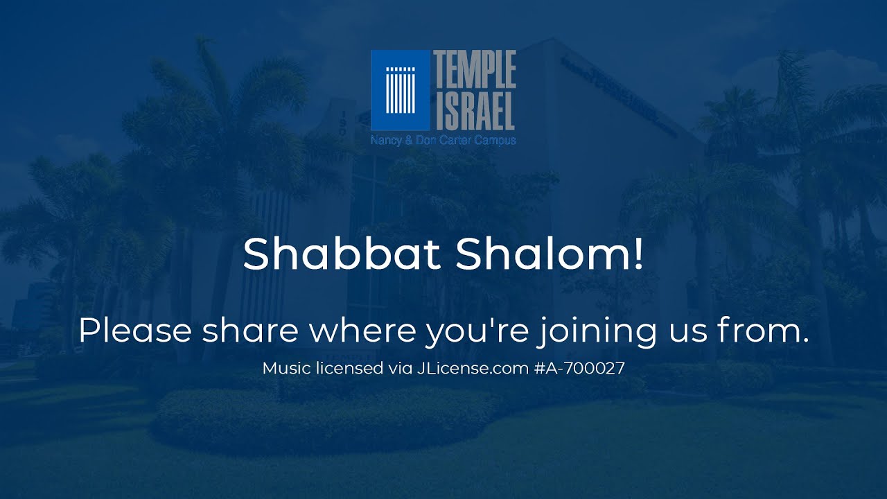 Shabbat | Friday, January 30, 2026