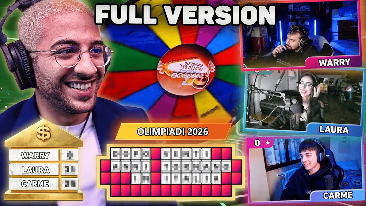 RUOTA DELLA FORTUNA EP. 1 con Warry, Carme e Laura // Versione Estesa