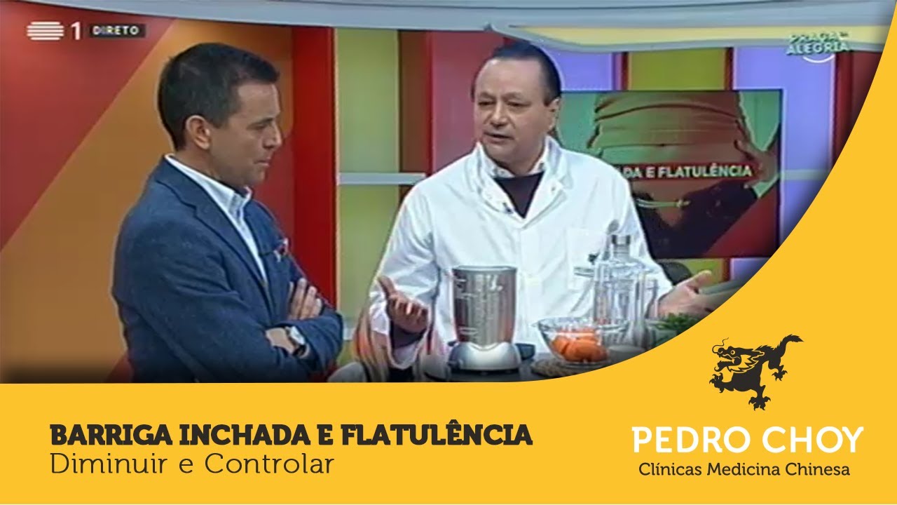 Clínicas Pedro Choy - Diminuir a Barriga Inchada e Controlar a Flatulência - Praça da Alegria