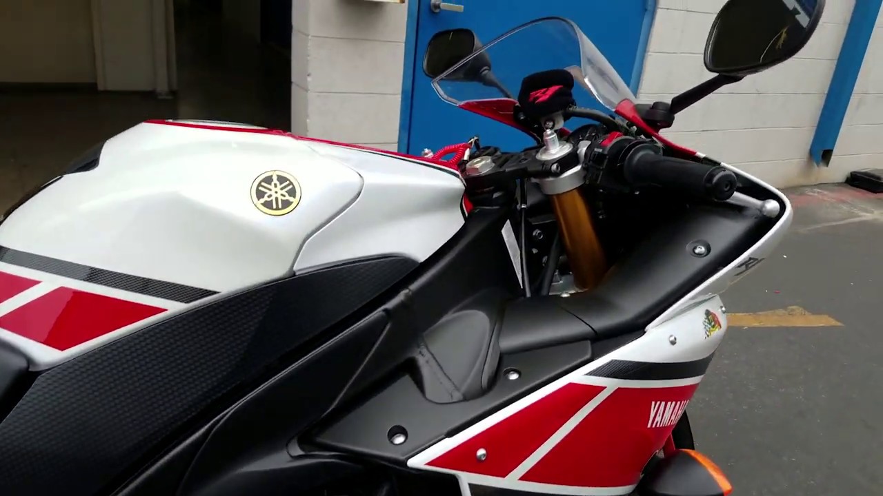 2012 Yamaha R1 World GP 50th Anniversary Akrapovic Exhaust