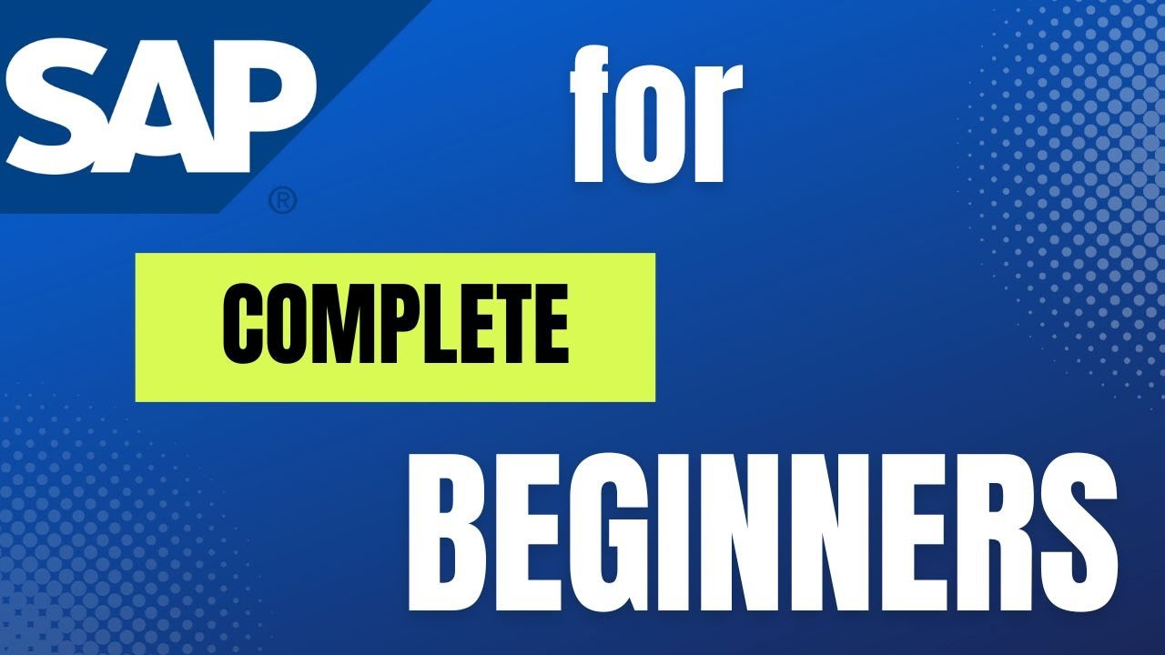 SAP S/4HANA - Create material - EAN/UPC - complete beginner tutorial