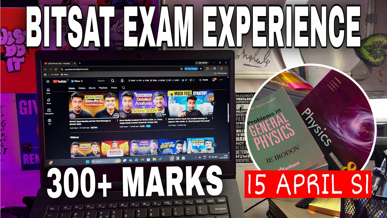 BITSAT Exam Experience 😱| 15 April Shift 1