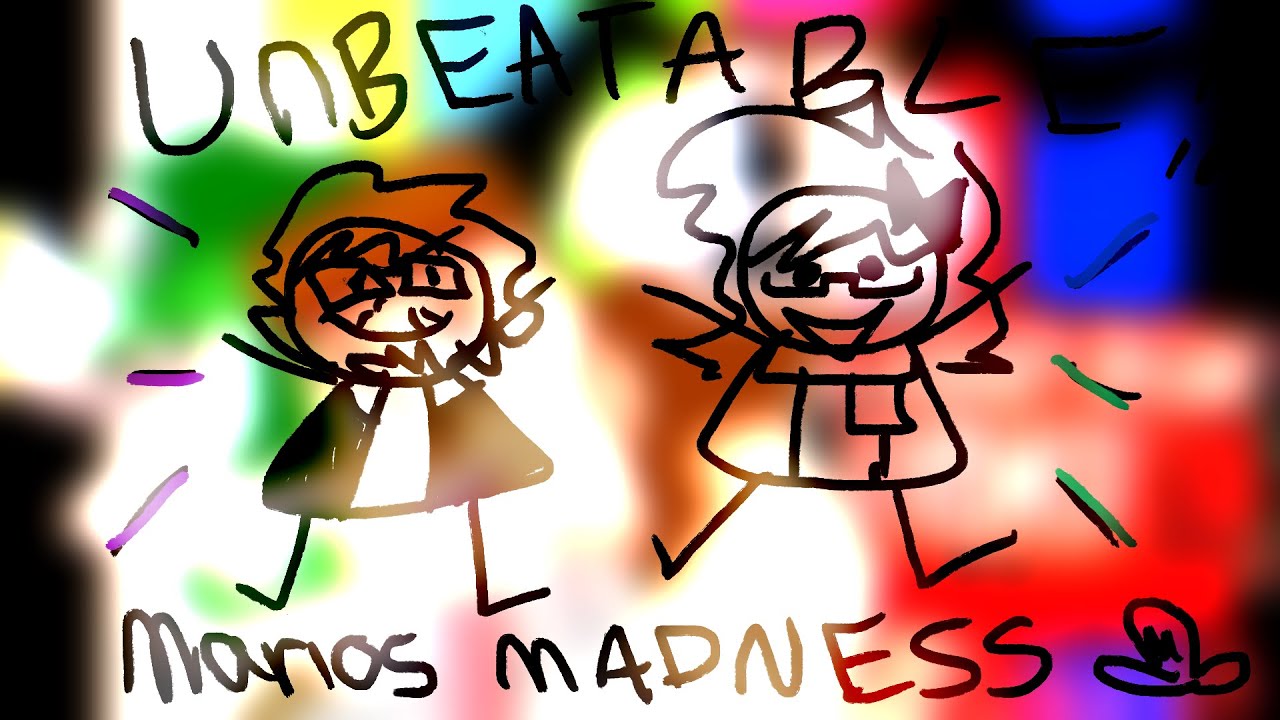 UNBEATABLE - FNF Mario's Madness V2 [TRANSCRIPTION 97% Accurate] Ft. @LuigiGeek347