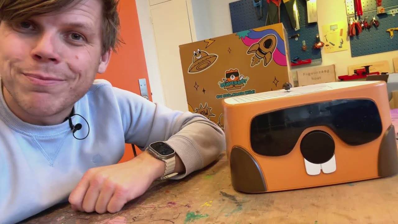 Unboxing Beaverbot - Maak de mooiste dingen van karton
