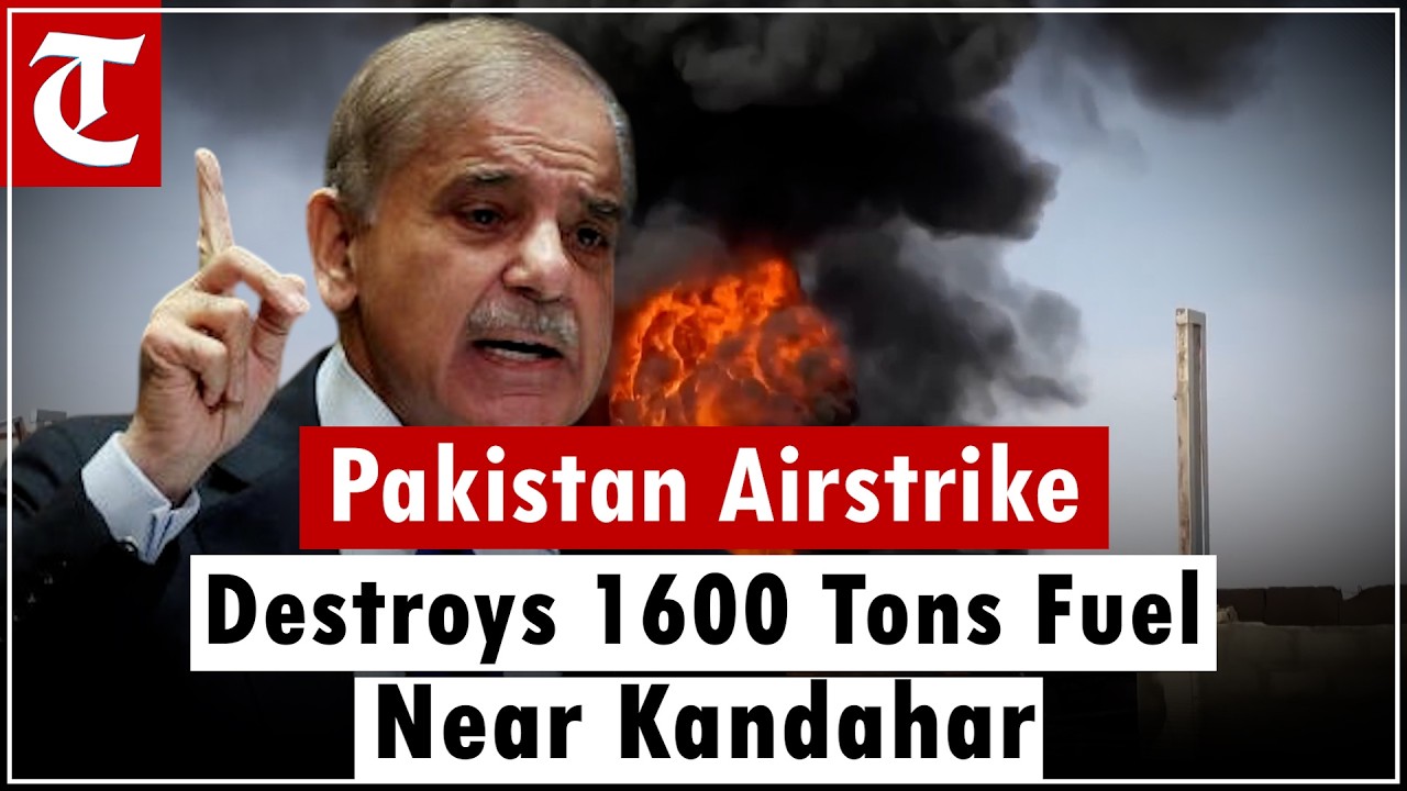 Shocking Pakistan Airstrike Destroys 1,600 Tons Fuel Depot in Afghanistan