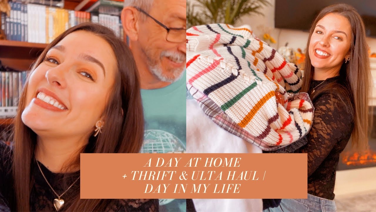 HOME VLOG + FALL THRIFT & ULTA HAUL | DAY IN MY LIFE