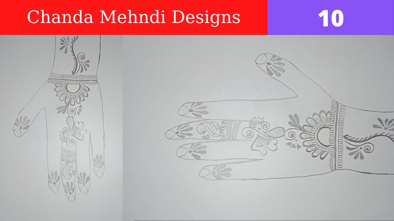 Simple Mehndi Design || Bridal Mehndi Design || Dulhan Mehndi Design || Chanda Mehndi Designs