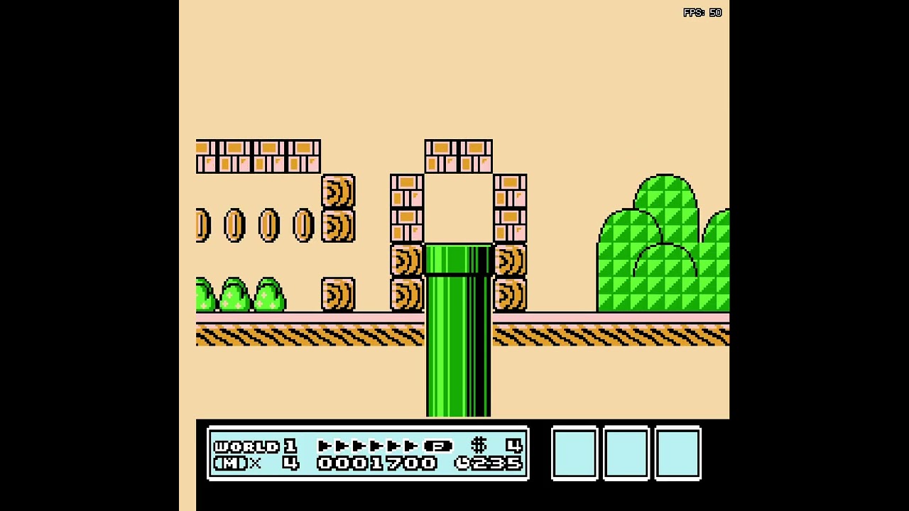 SMB3 unused level #mario #smb3 #nes