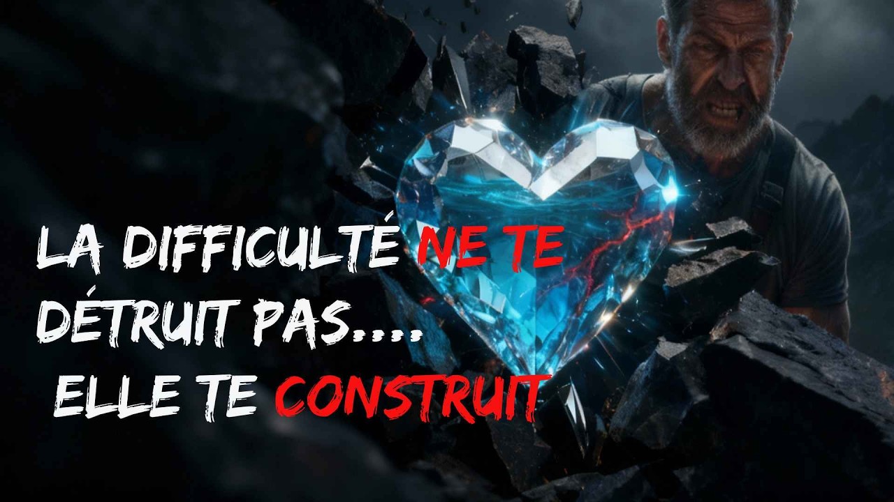 La difficulté ne te détruit pas… elle te construit