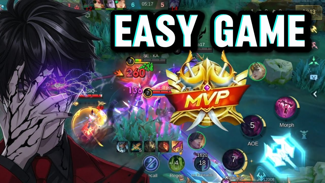 EASY GAME!! HANZO LATE GAME MEMANG GA ADA OBAT🔥🔥 | GAMEPLAY HANZO MOBILE LEGENDS BANG BANG
