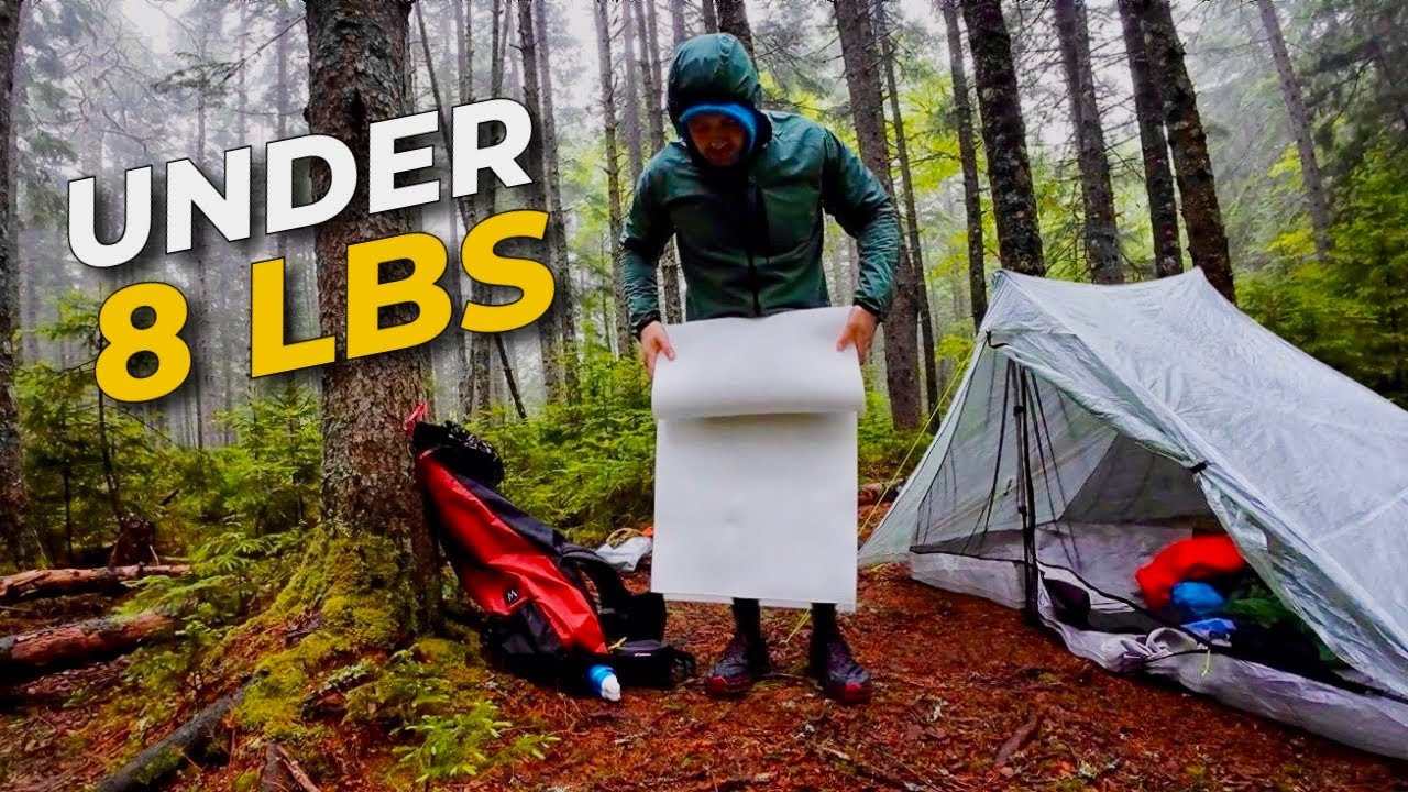 My Ultralight Gear List for the 100 Mile Wilderness 🤘