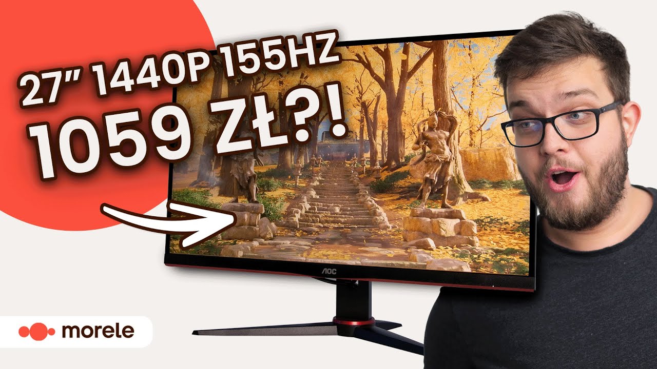 AOC dokonało NIEMOŻLIWEGO! 27&rdquo; 1440p W CENIE 24&rdquo; 1080p