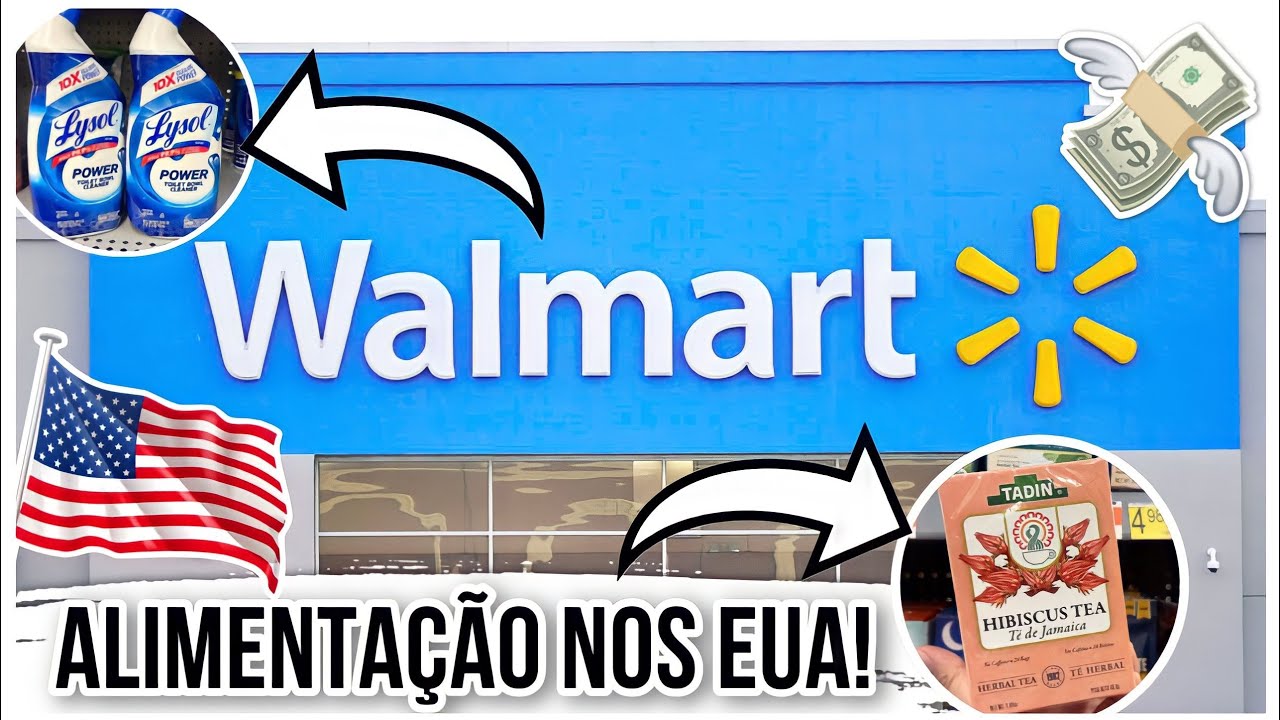 FAZENDO SUPER COMPRAS NO WALMART DOS EUA 🥦🥕🍉ALIMENTAÇÃO NOS EUA - QUANTO GASTEI? WALMART NOS EUA