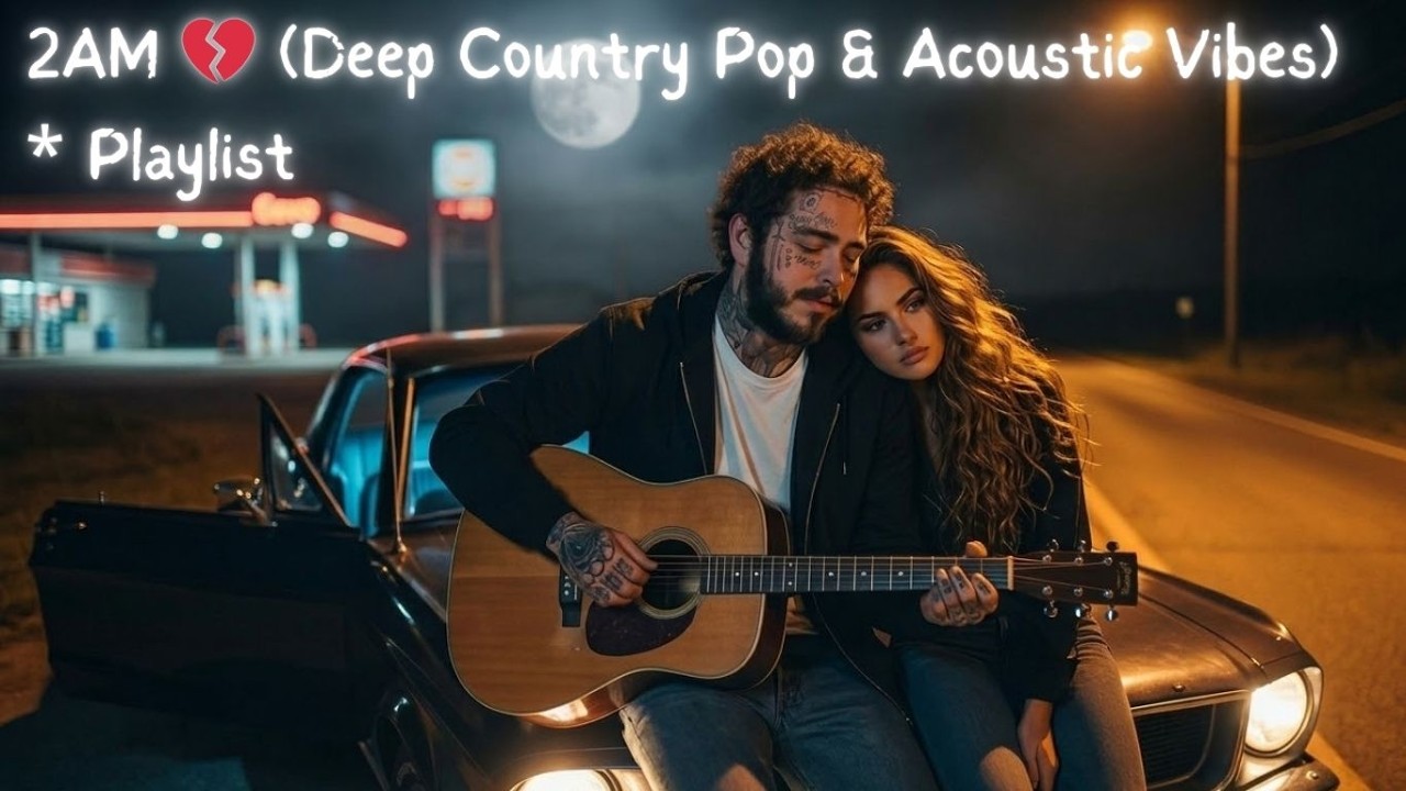 Missing You at 2AM 💔 (Deep Country Pop & Acoustic Vibes) - Playlist