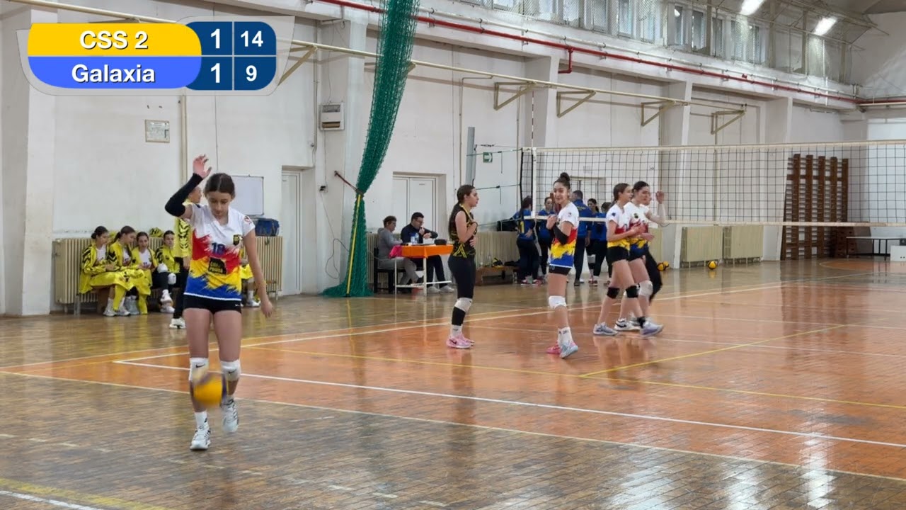4K / Volei feminin U17 / Campionat Municipal Open 25/26 / CSS 2 - Galaxia 3-1 / Set 3
