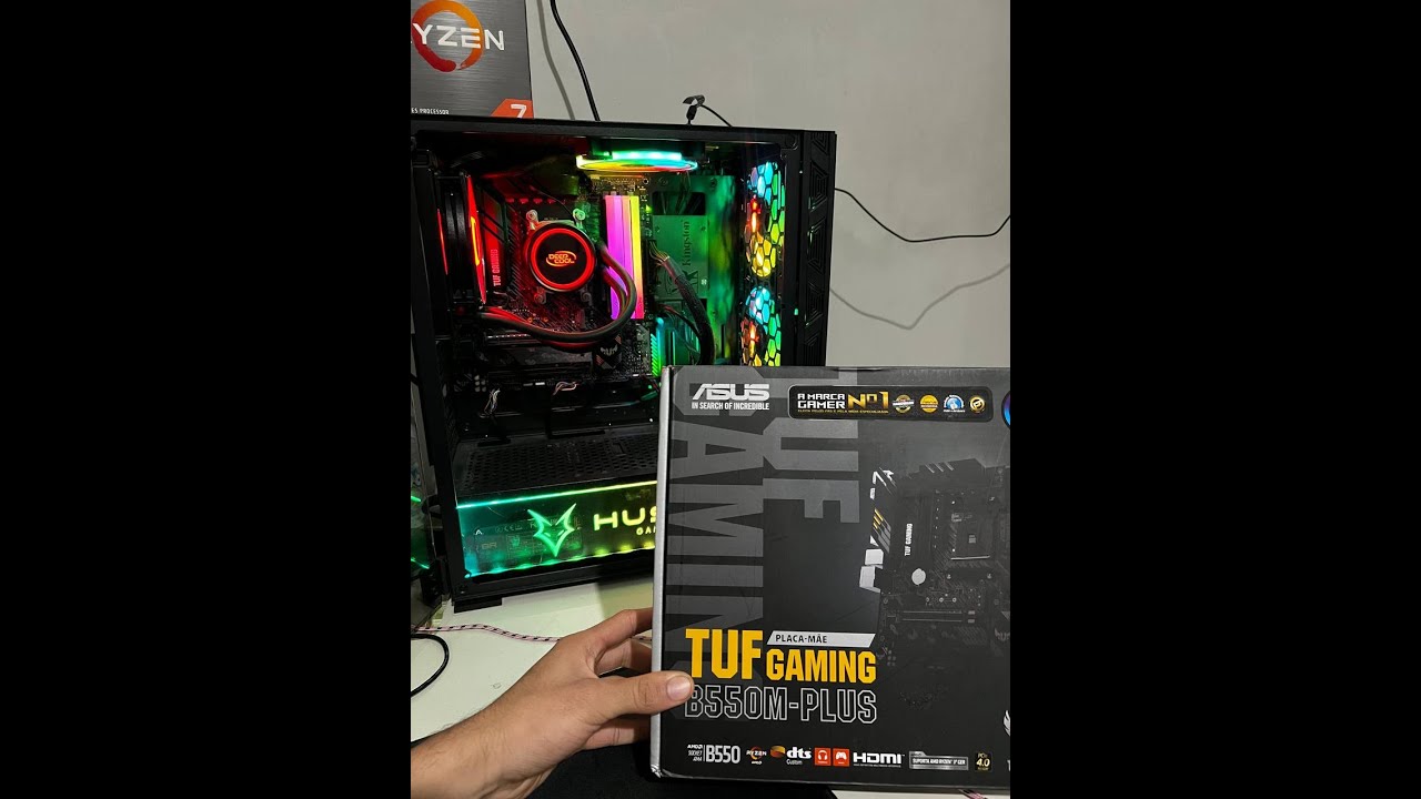 Como configurar o básico Bios da sua Asus B550M-Plus Tuf gaming