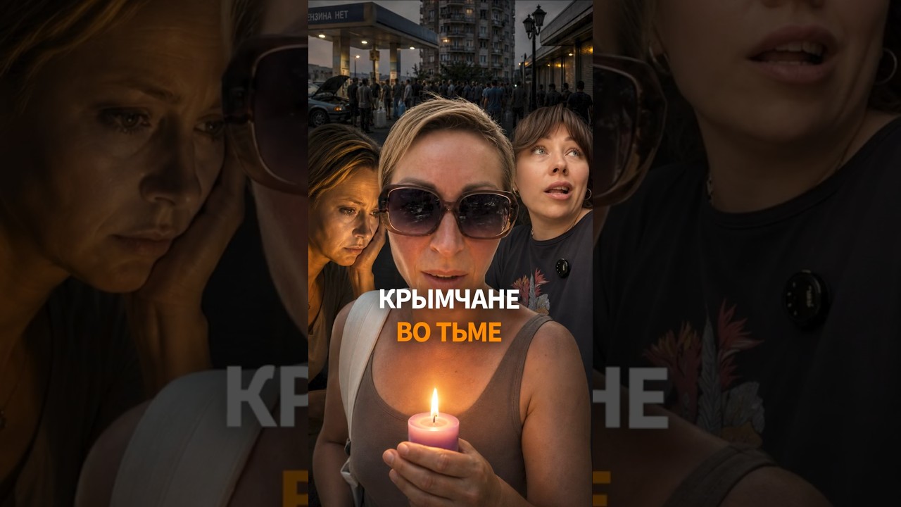 🌑 КРЫМЧАНЕ В ШОКЕ: жизнь без света, бензина и сирен