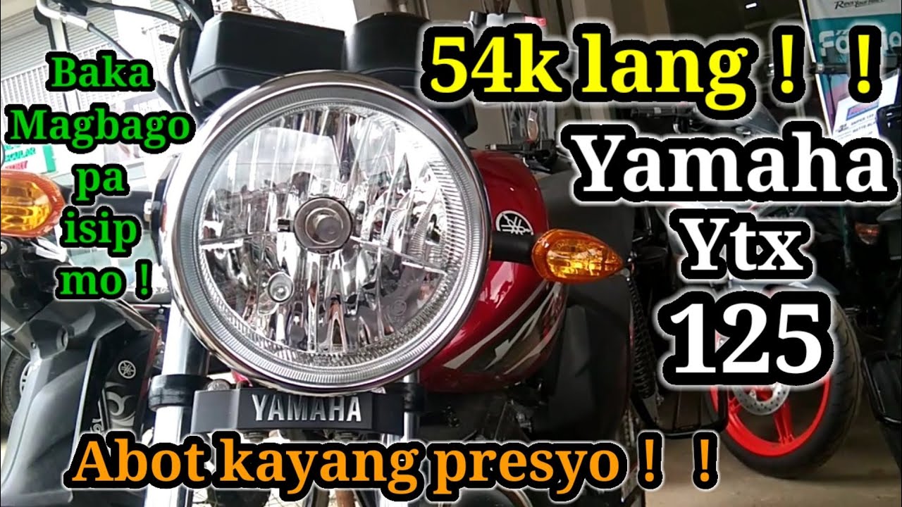 NEW YAMAHA YTX 125🔥SPECS,PRICE AND INSTALLMENT UPDATE 2023！