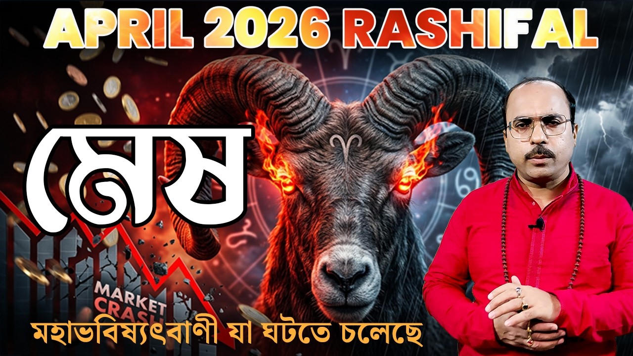 মেষ এপ্রিল ২০২৬ রাশিফল ​​| Mesh Rashi April 2026 | Aries April 2026 Horoscope