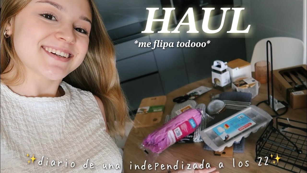 ¡Mi primer haul del NUEVO PISO! 🏠🛍️ Todo lo que he comprado pt.1