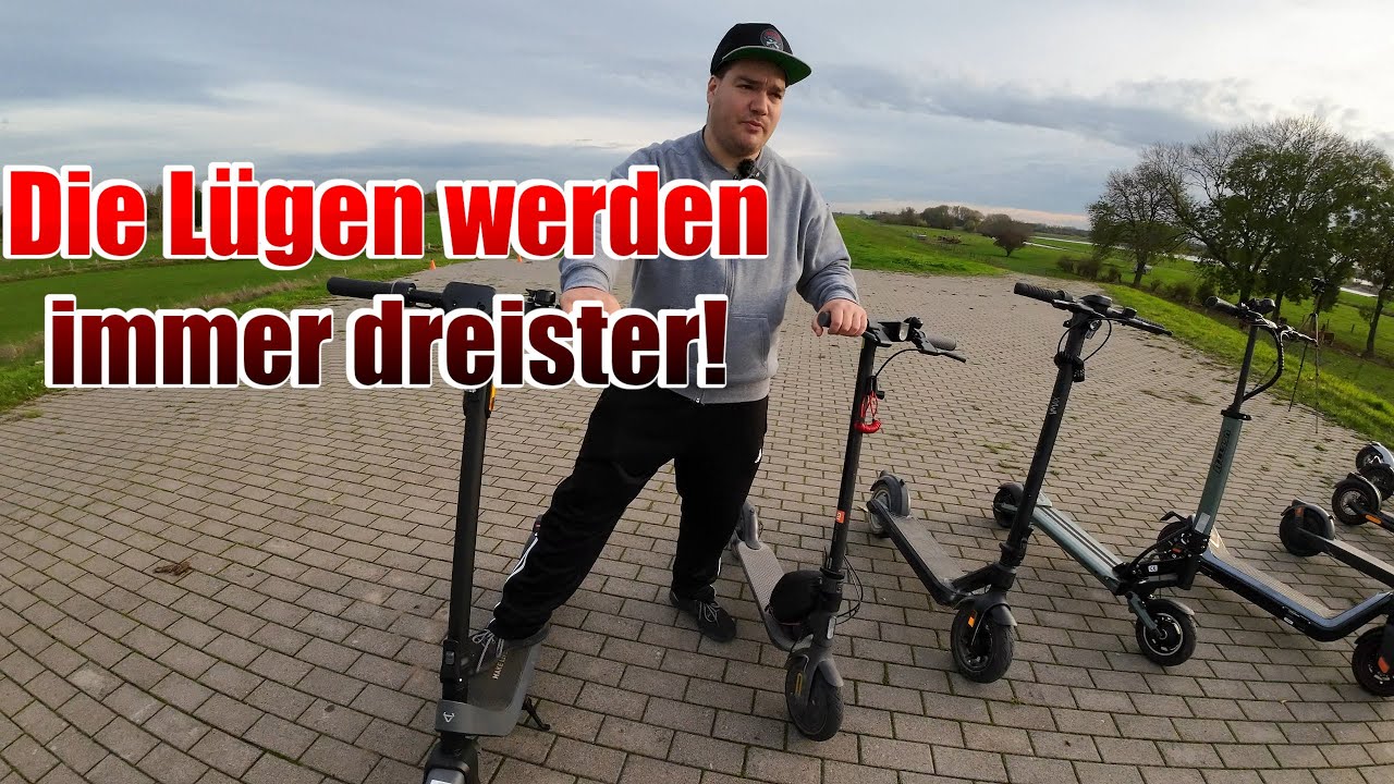Escooter Hersteller lügen euch an