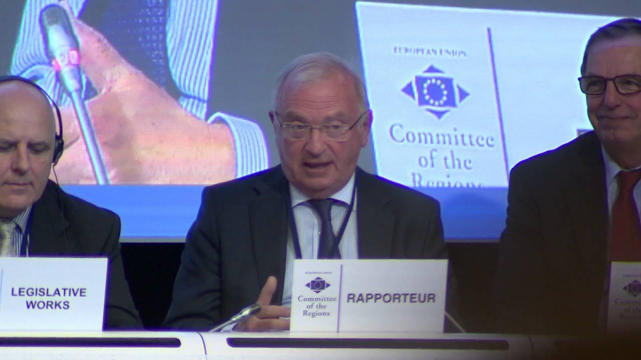 Luc Van den Brande - 114e plenaire zitting - Europees Comit&eacute; van de Regio's