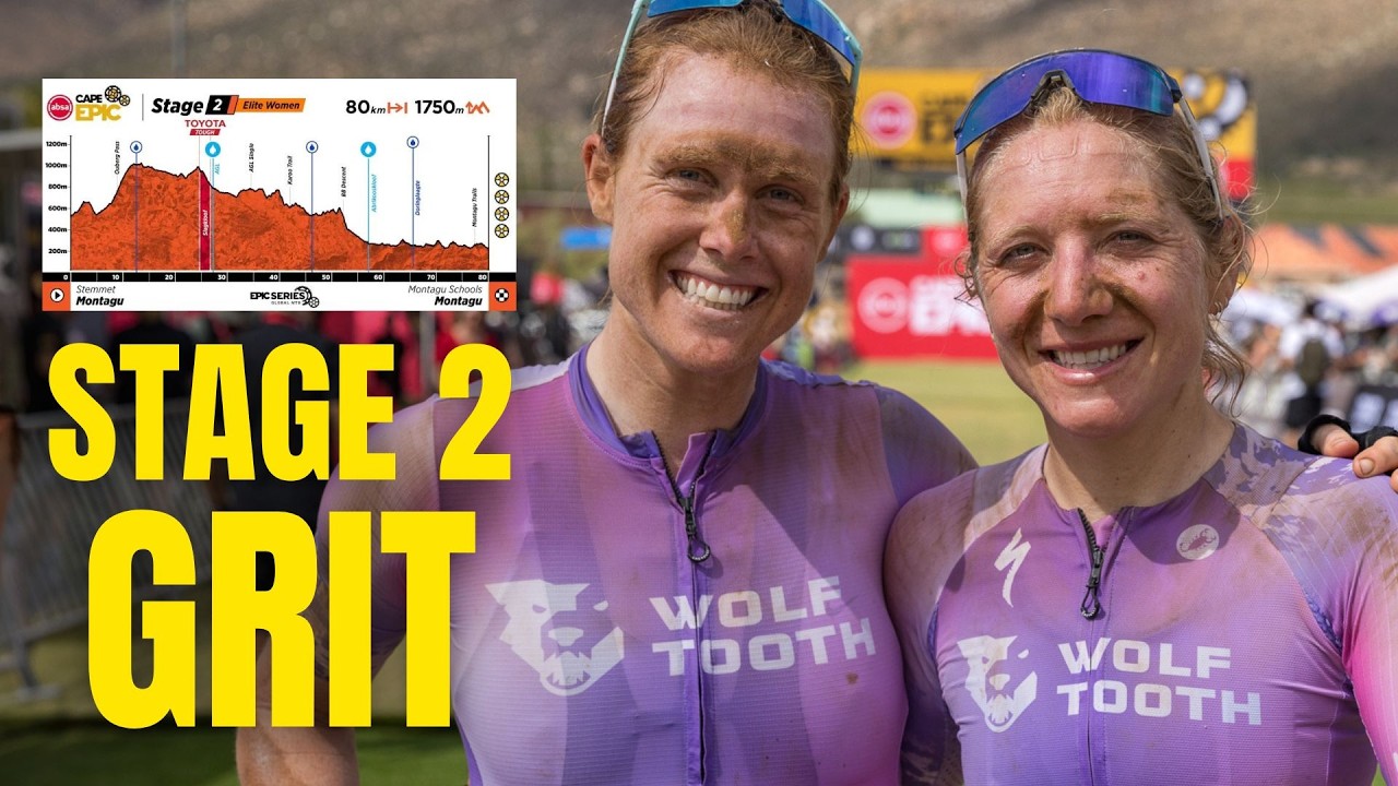 Итоги 2-го этапа Cape Epic | Дженна Райнхарт и Лия Ван дер Линден