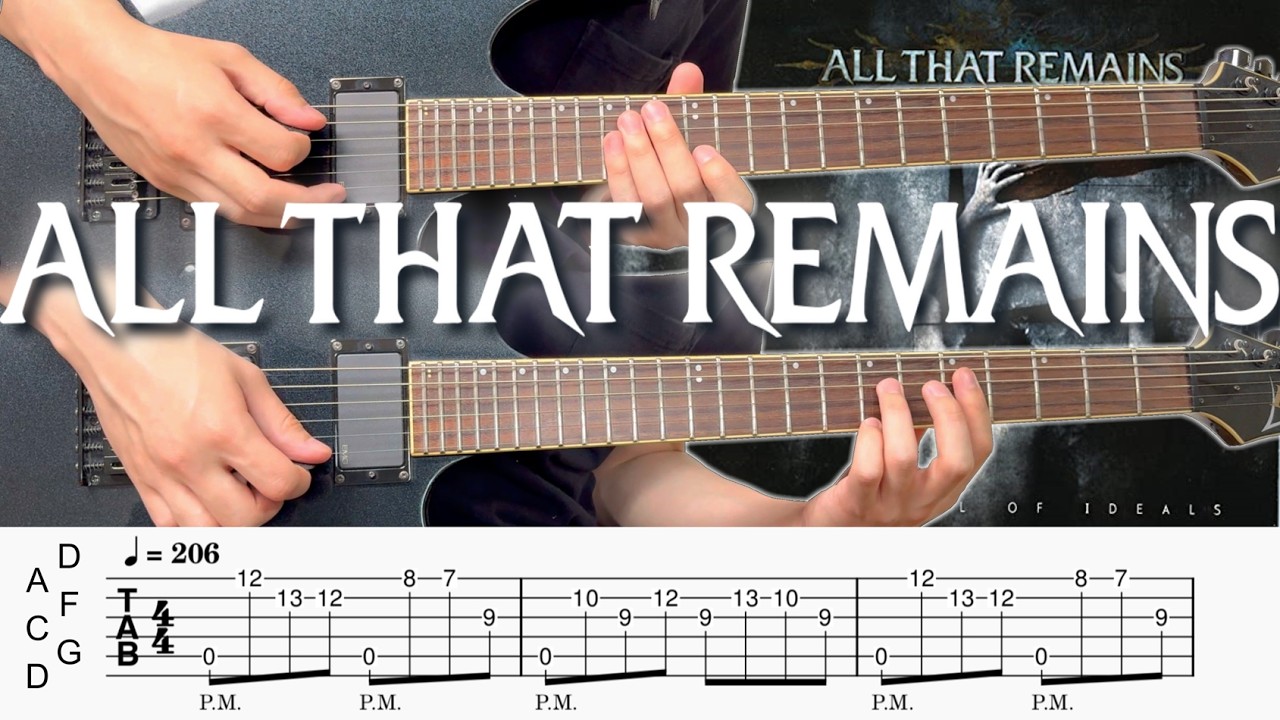 Not Alone  /  ALL THAT REMAINS (screen TAB)