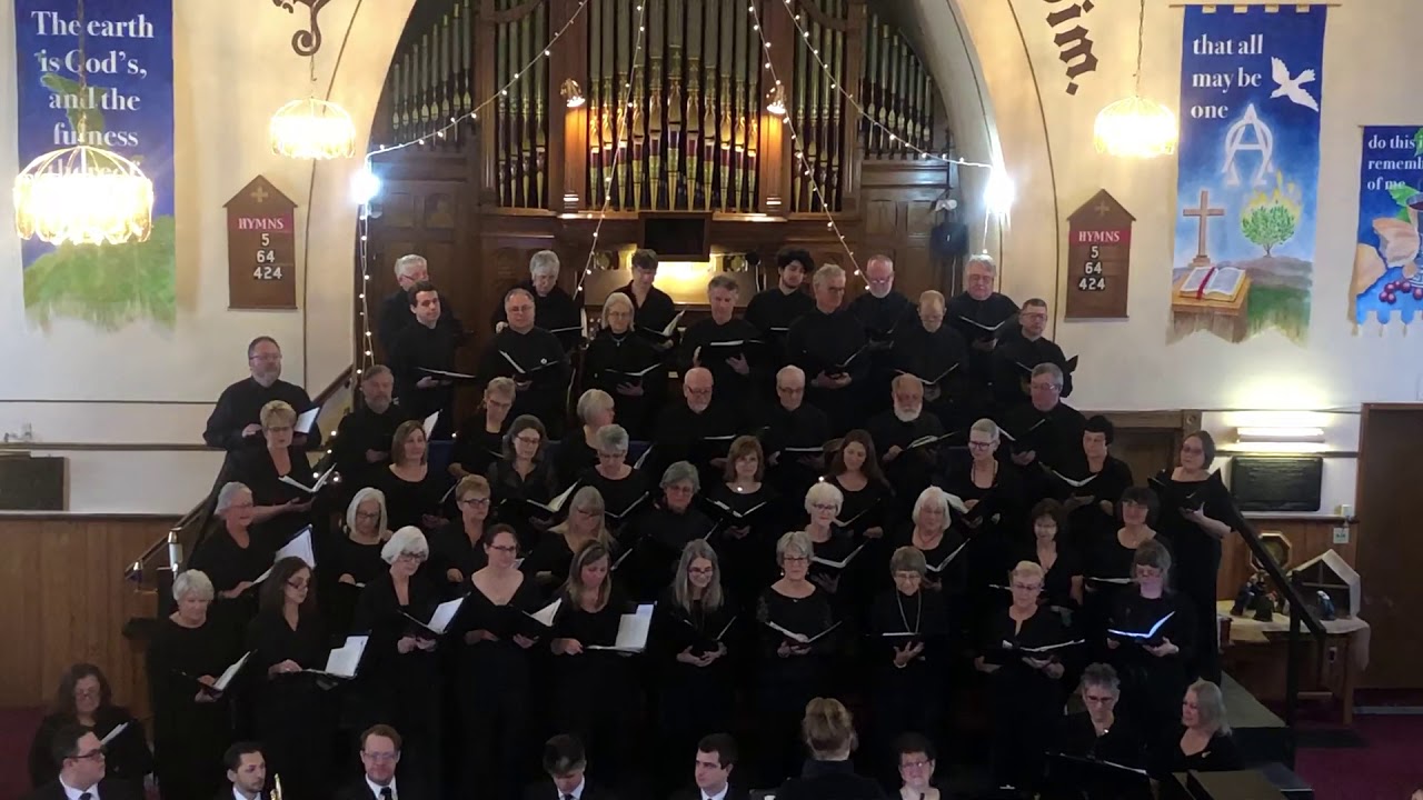 Wiarton choir 2019 so blest a sight