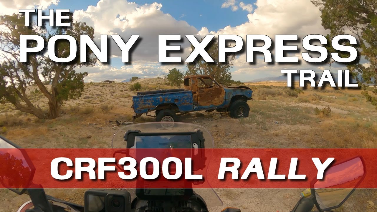 Fake History on a CRF300L Rally - The Pony Express Trail