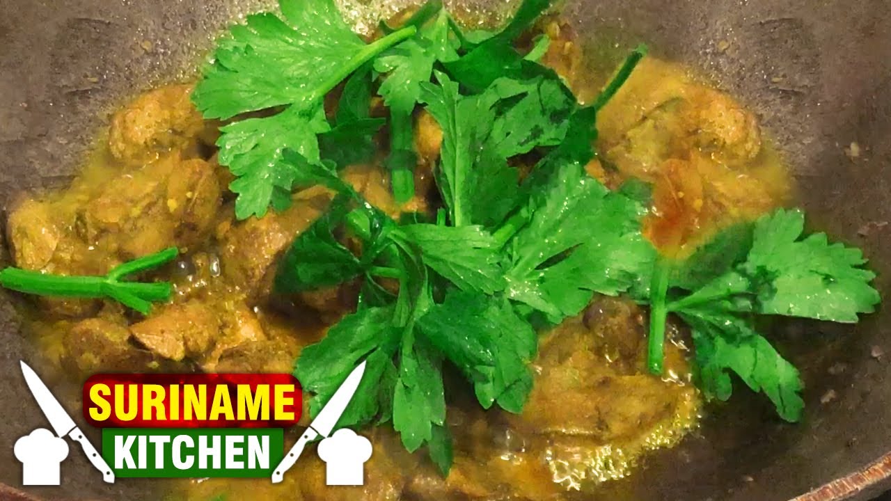 Chicken Liver Sambal in Curry Powder Surinamese | Chicken Liver Sambal in Curry Powder Surinamese