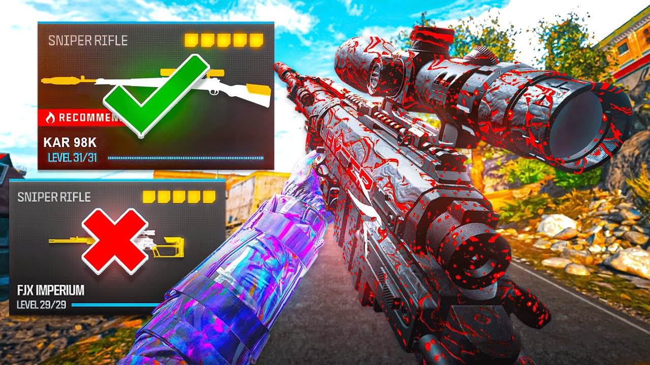 I built the Kar 98 Sniper in Warzone 3 😍 (USE THIS)