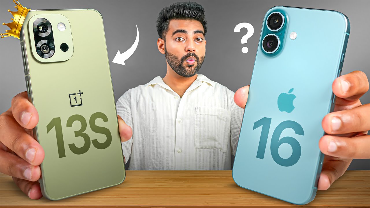 iPhone 16 vs Oneplus 13s - Most Detailed Comparison !!