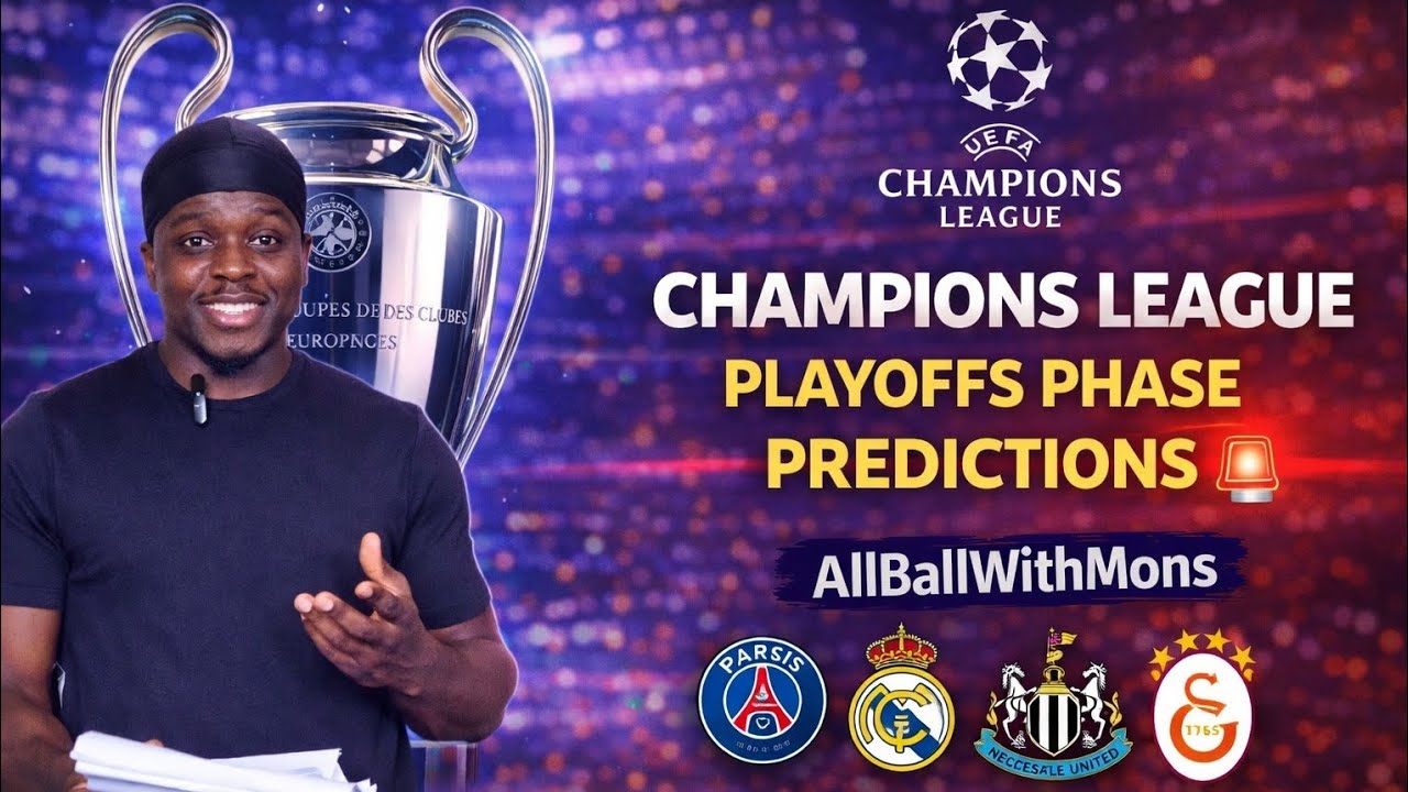 Champions League Playoffs Phase Predictions 🚨 