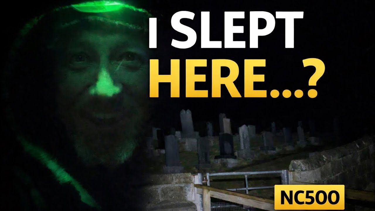 I Accidentally Slept Next to a Graveyard… | NC500 Van Life