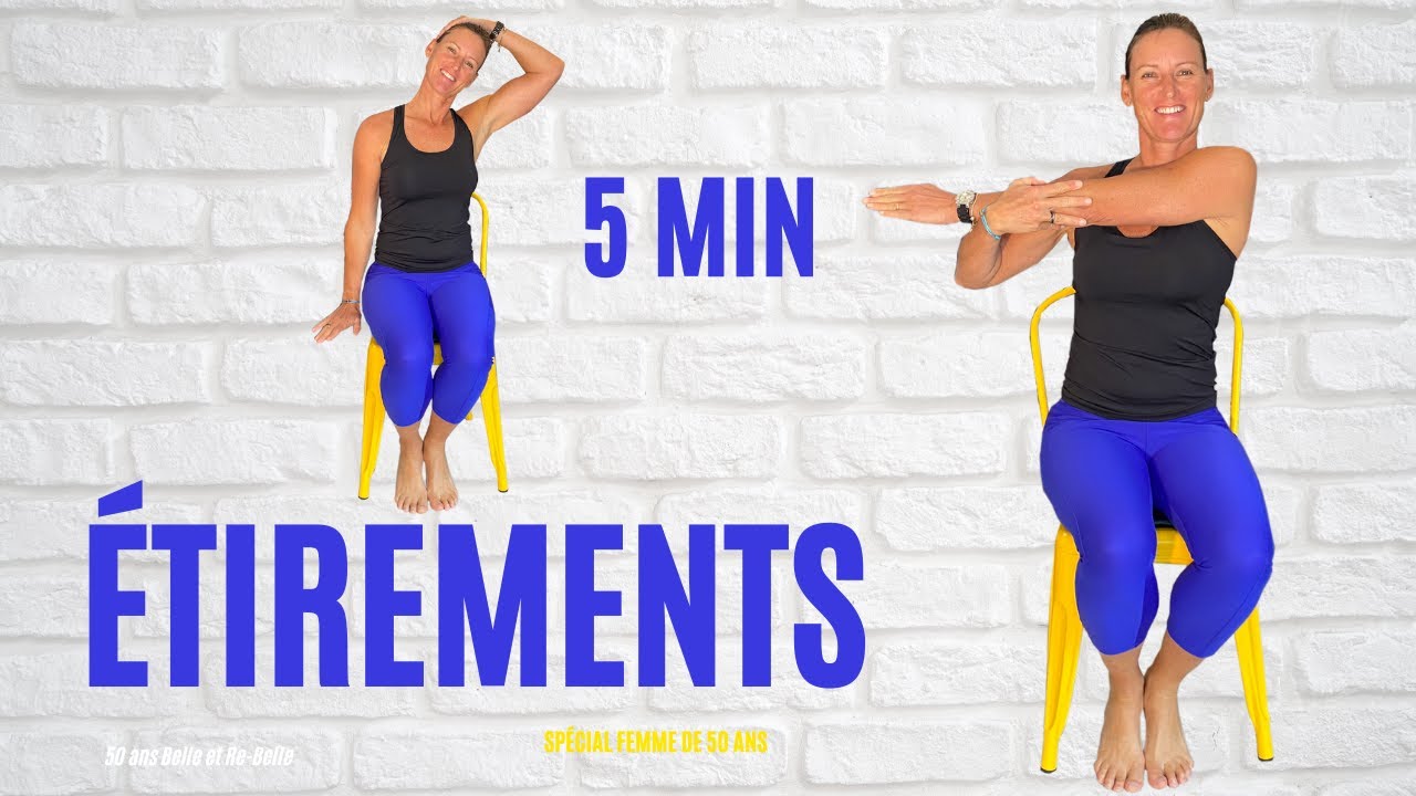 50 ans Belle et Re Belle : 5mn ETIREMENTS (ASSIS SUR UNE CHAISE)