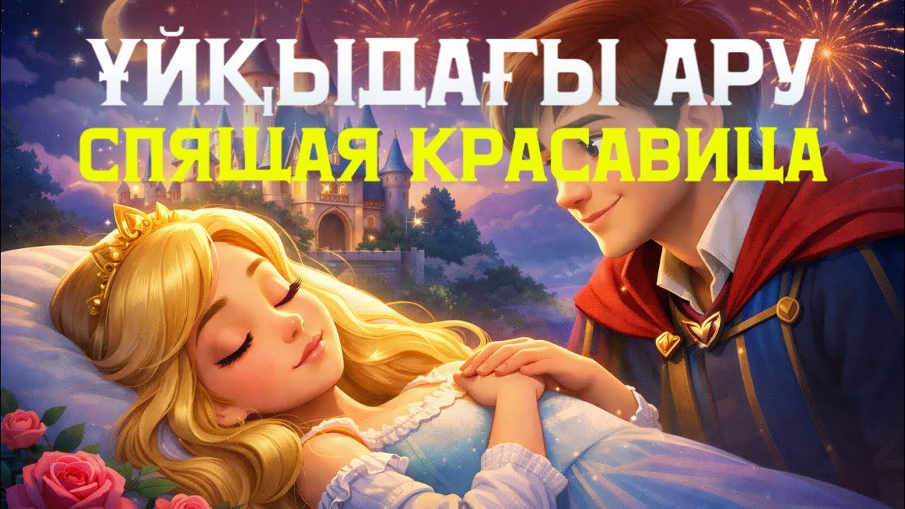 ҰЙҚЫДАҒЫ АРУ 🌙 Спящая красавица | Қазақша ертегі #ертегі #қазақшамультфильм #балаларға 