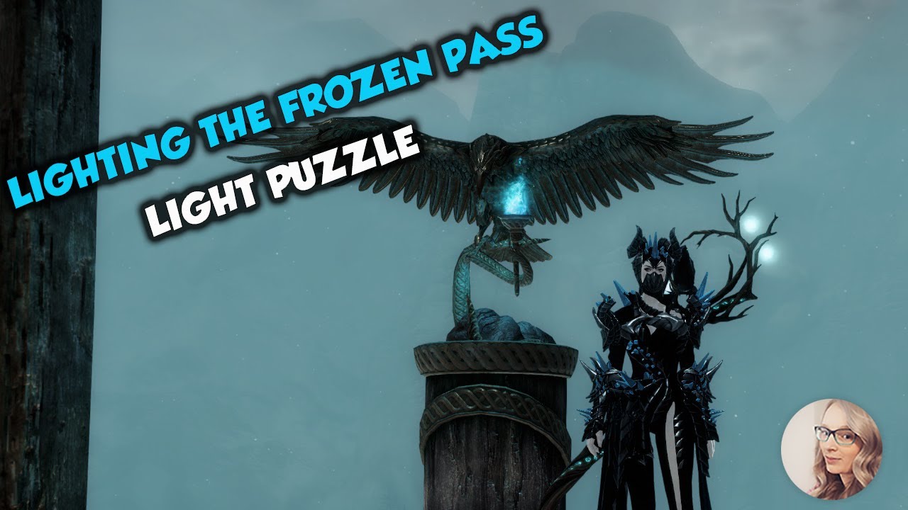 GW2 Lighting the Frozen Pass Light Puzzle