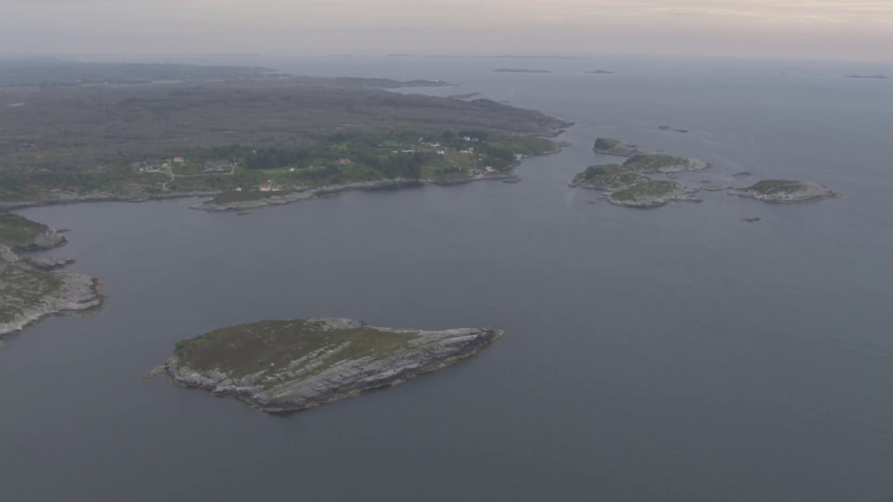 Moster, Mosterhamn, Moster Amfi, Bømlo, Sveio - Flying Over Norway