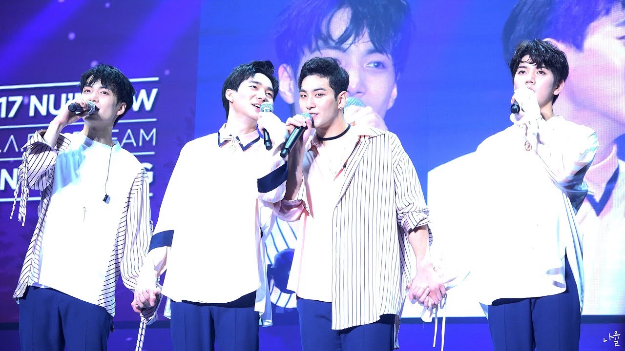 170827 뉴이스트W 팬미팅 포토타임,마지막인사 JR,아론,백호,렌