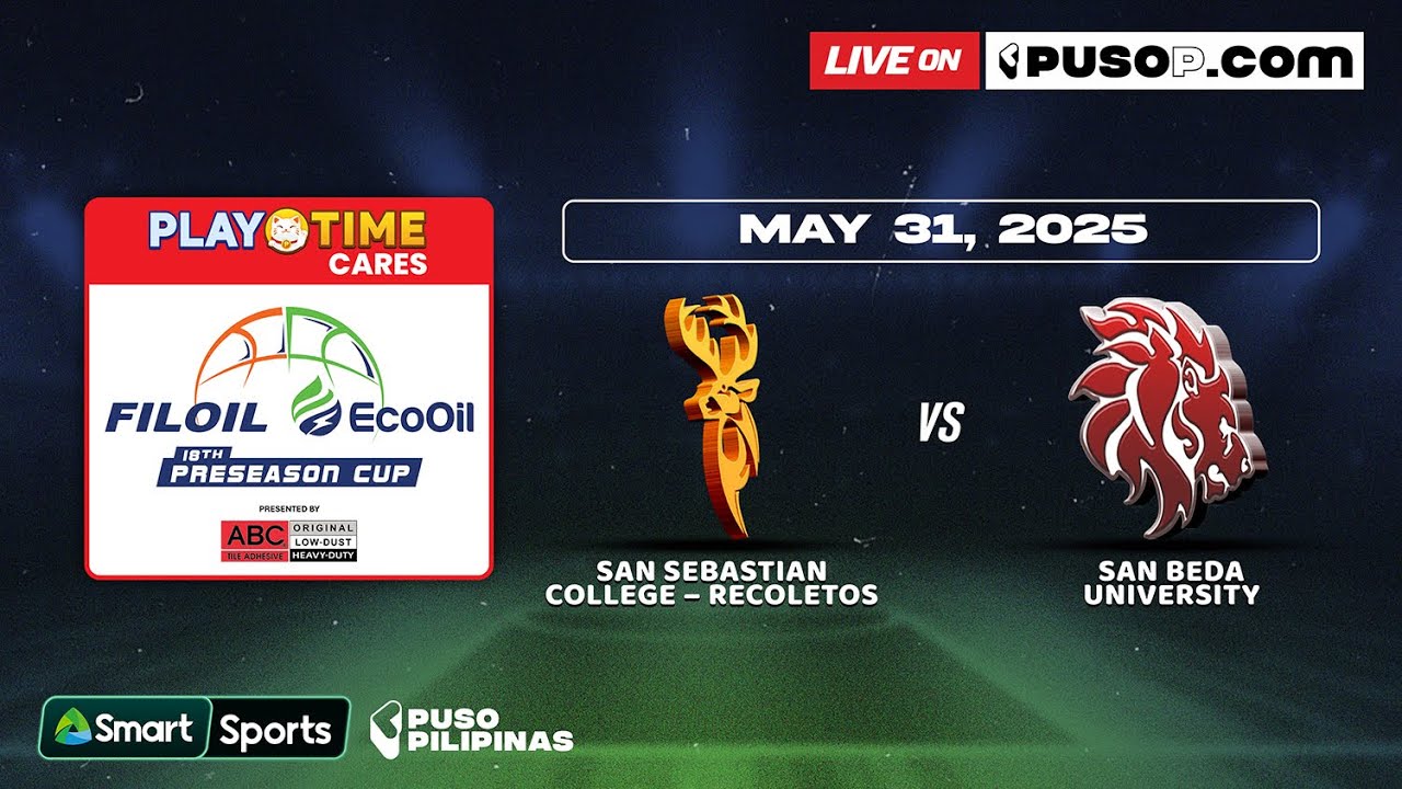Filoil EcoOil Preseason Cup - San Sebastian College Recoletos vs. San Beda University