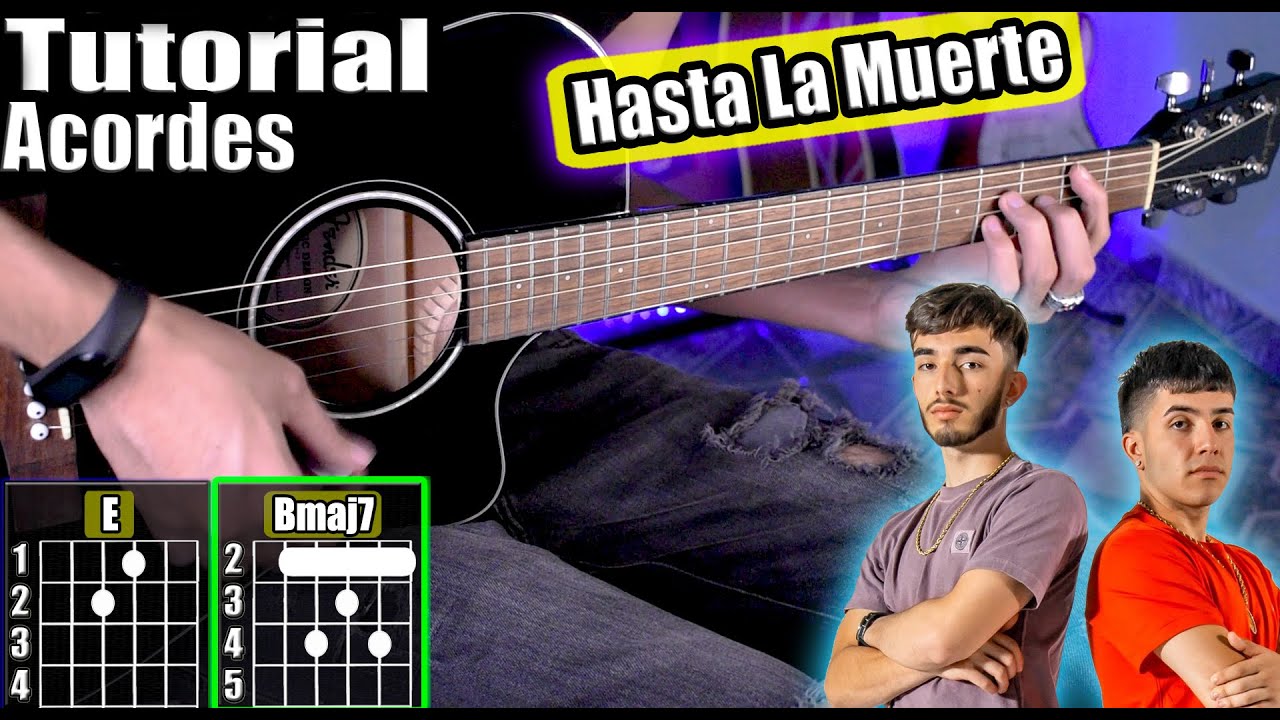 Hasta La Muerte - Eslabón Armado Ft Iván Cornejo - Tutorial | Acordes | Como tocar en Guitarra