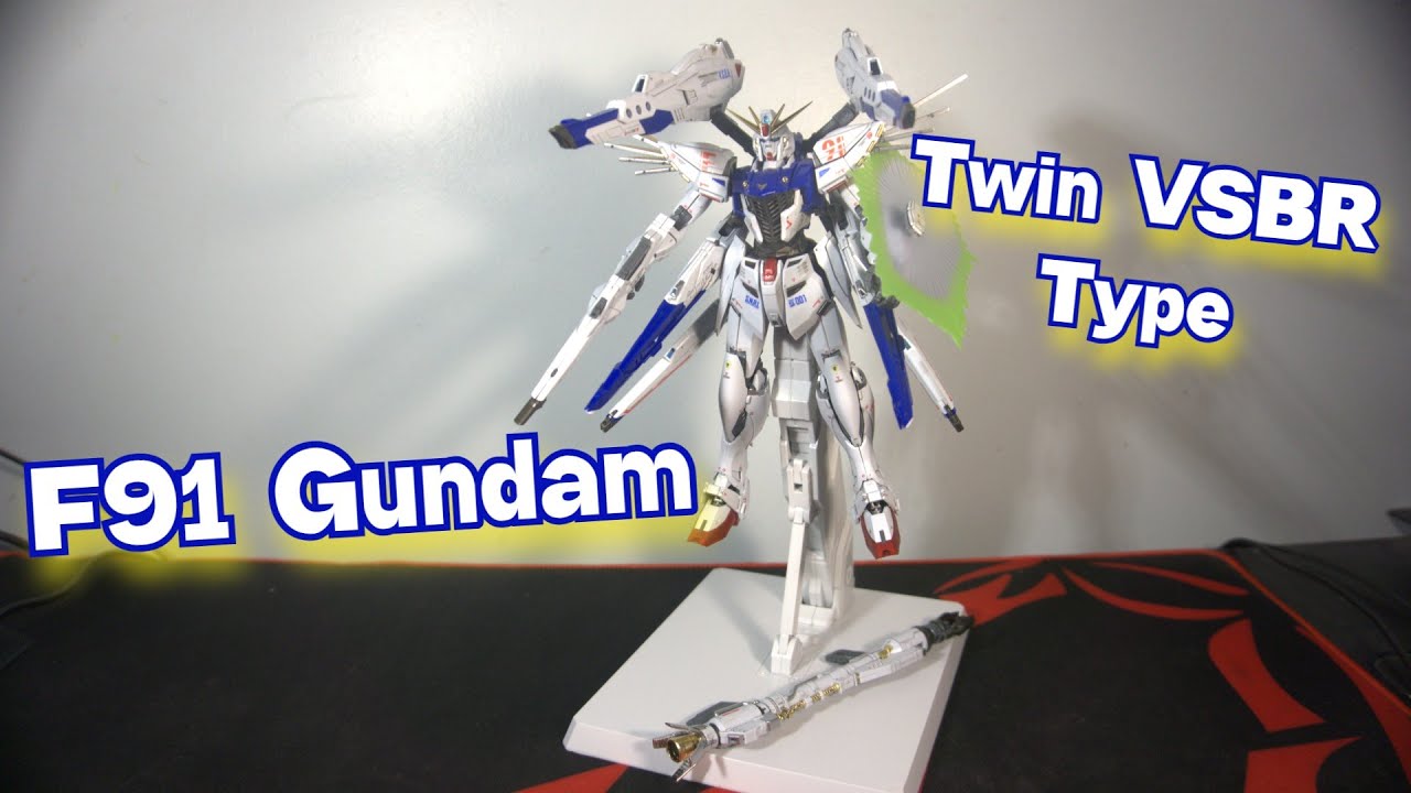 1/100 F91 Gundam F91 Twin VSBR Type - Timelapse Build [Daban - Gunpla]